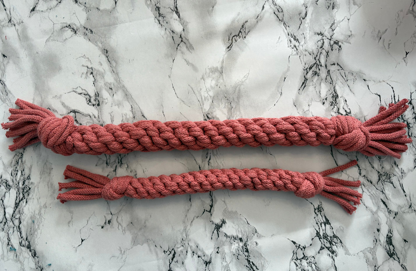 Eco-Friendly Straight Dog Tug Toy – Recycled Cotton Pull Toy